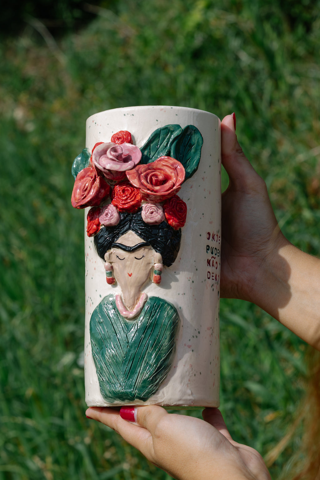 Jarra Frida Kahlo by BARATATA