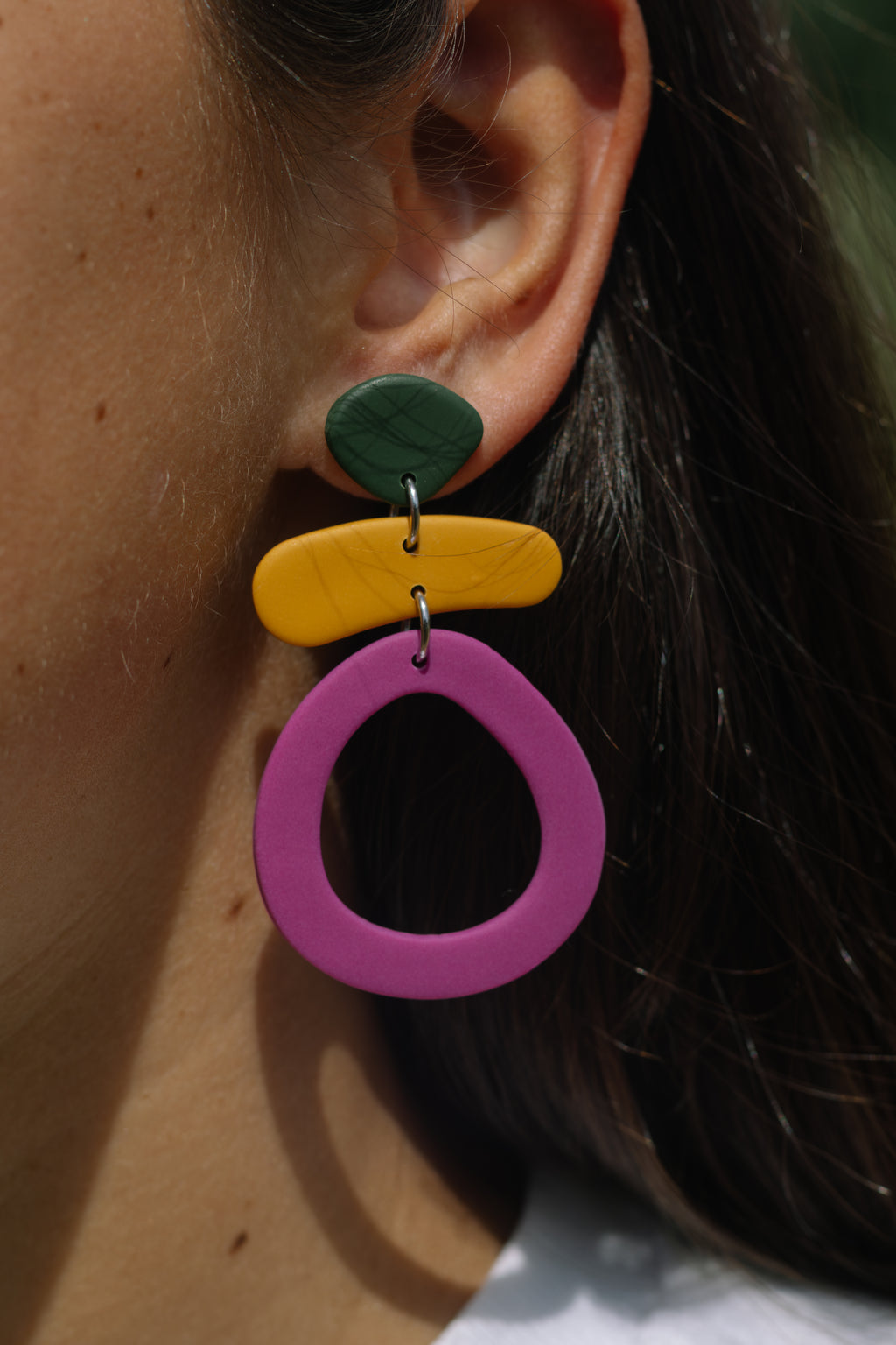 Trio de Três Cores by GIRA SOL CLAY